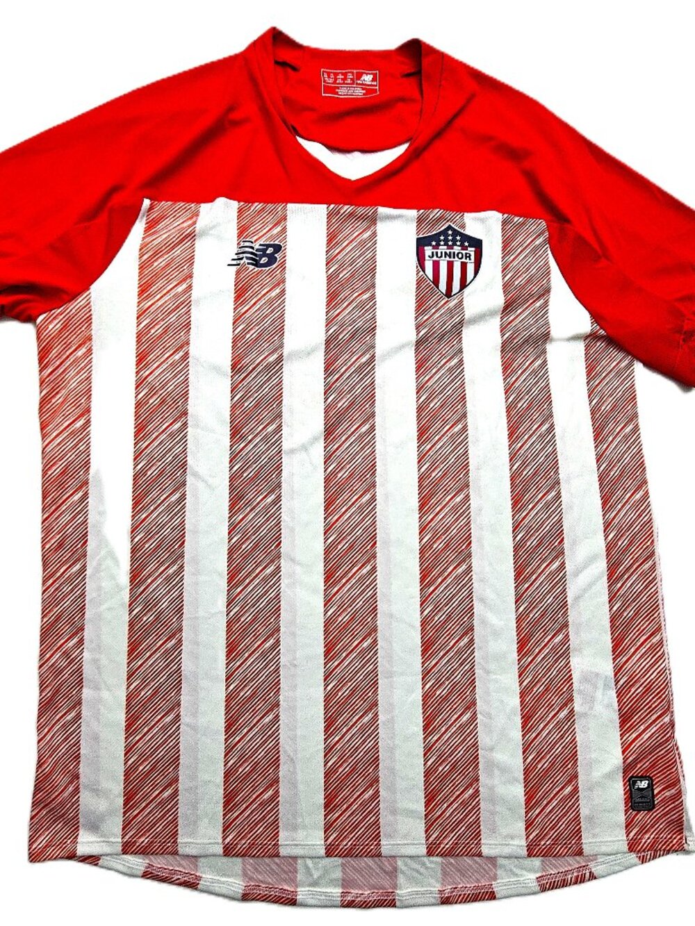 New Balance Atletico Junior Barranquilla Home Jersey XL Colombia Soccer Shirt
